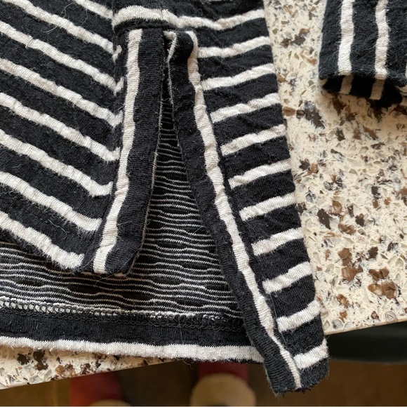 HABITAT Striped 3/4 Sleeve Tunic Top XL - Picture 7 of 9